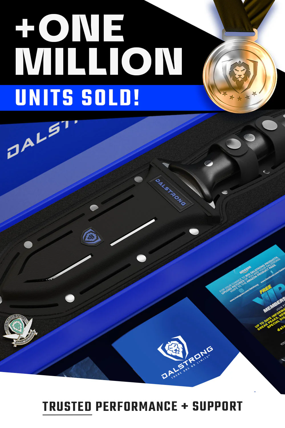 Hori Hori Blade 6.5" | Gladiator Series | NSF Certified | Dalstrong © - Image 7
