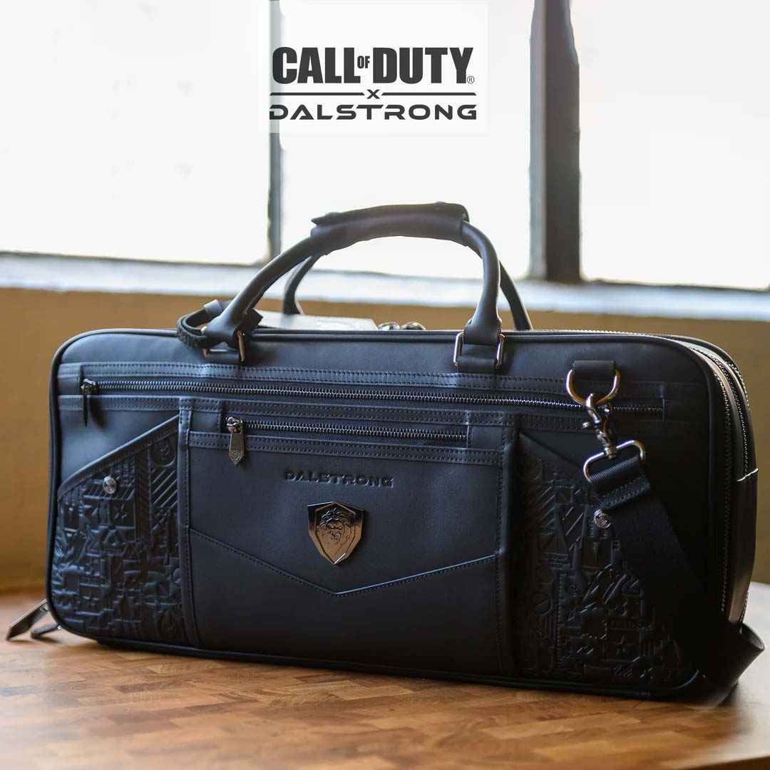 Limited Edition Leather Knife Bag | Call of Duty © Edition | Black Genuine Leather | EXCLUSIVE COLLECTOR BAG | Dalstrong © - Image 3