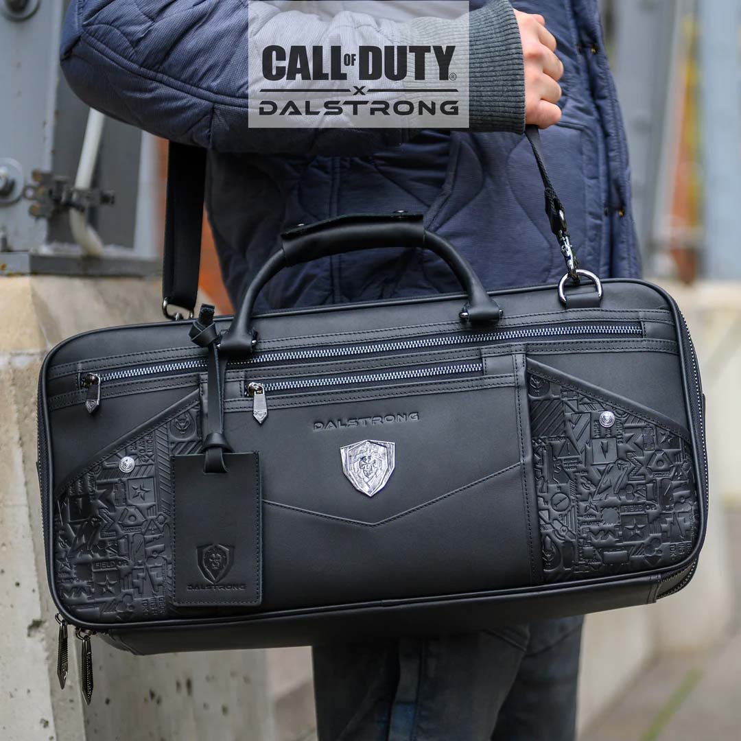 Limited Edition Leather Knife Bag | Call of Duty © Edition | Black Genuine Leather | EXCLUSIVE COLLECTOR BAG | Dalstrong © - Image 5