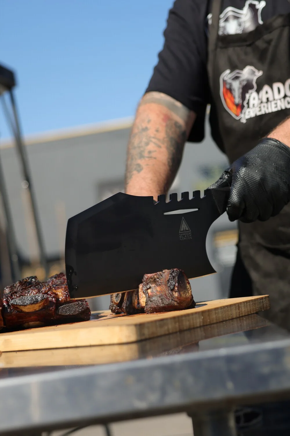 Meat Cleaver 9" | Obliterator | Shadow Black Series | NSF Certified | Dalstrong © - Image 3