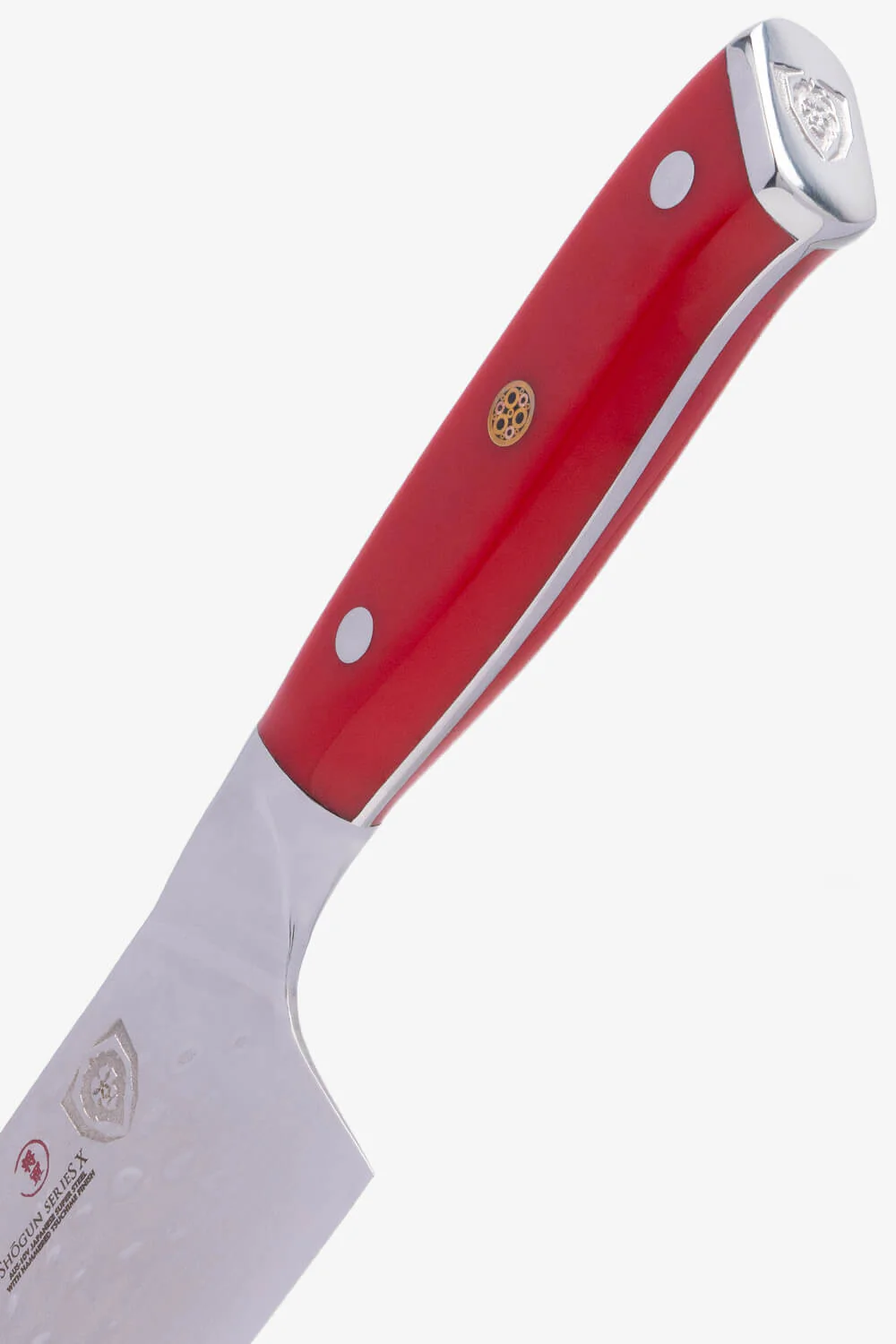 Nakiri Vegetable Knife 6" | Crimson Red ABS Handle | Shogun Series | X | Dalstrong © - Image 5