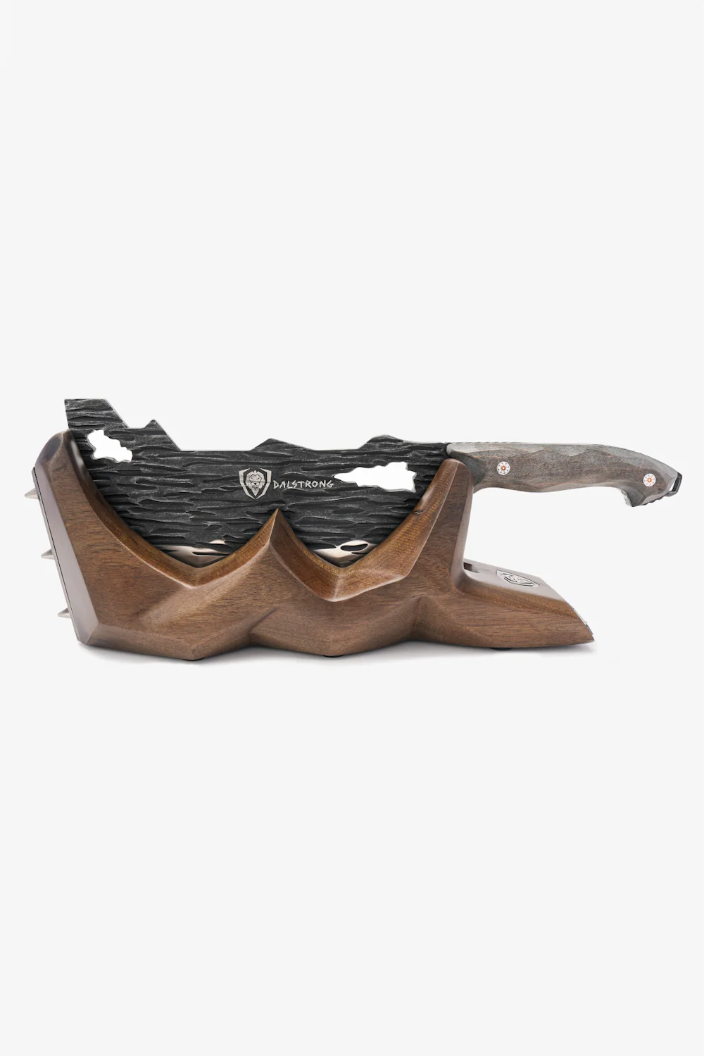 Obliterator Cleaver Knife | Acacia Wood Stand | The Barbarian Series™ | Dalstrong © - Image 8