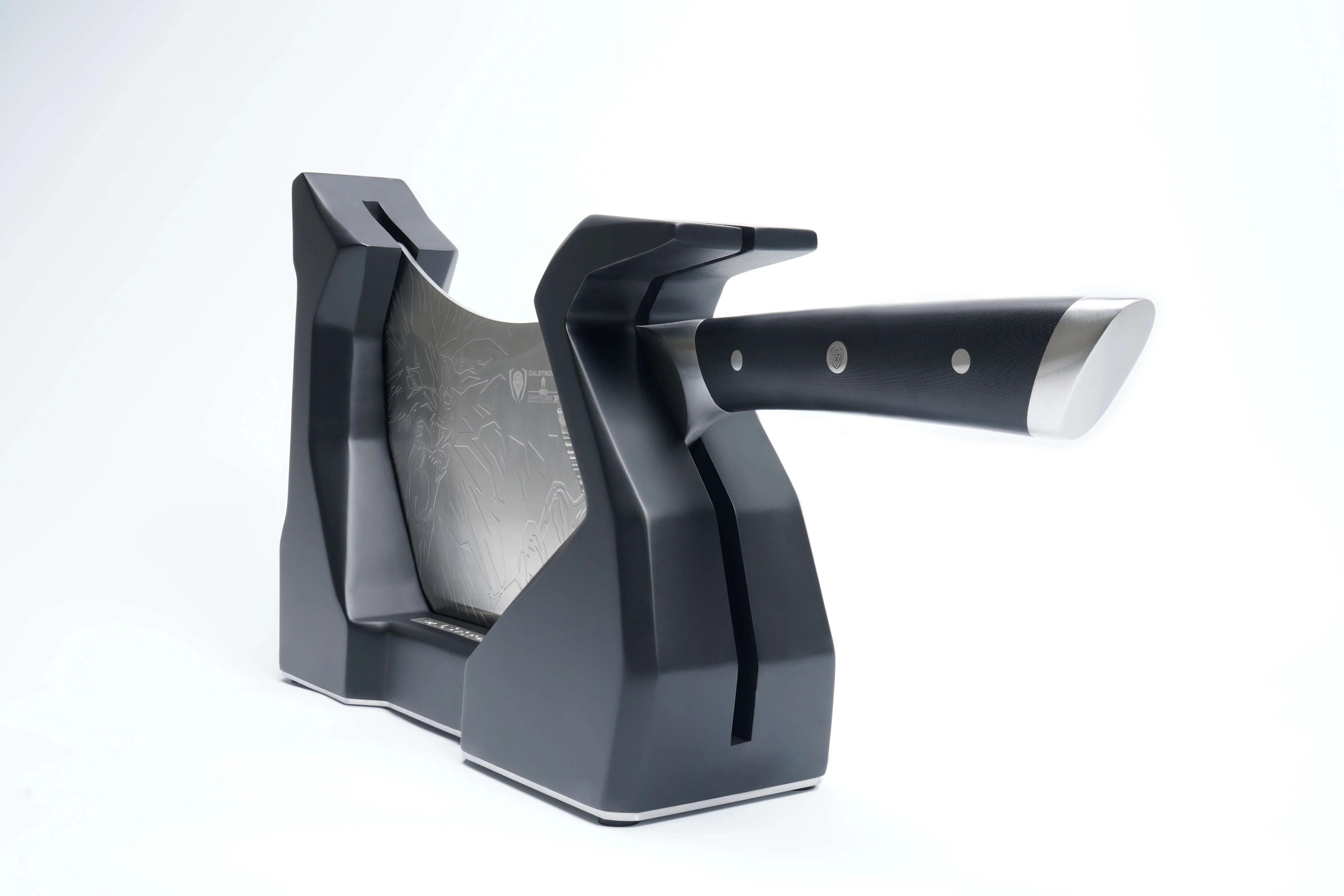 Obliterator XL Cleaver Knife | Rubberwood Stand | Gladiator Series R | Dalstrong © - Image 4