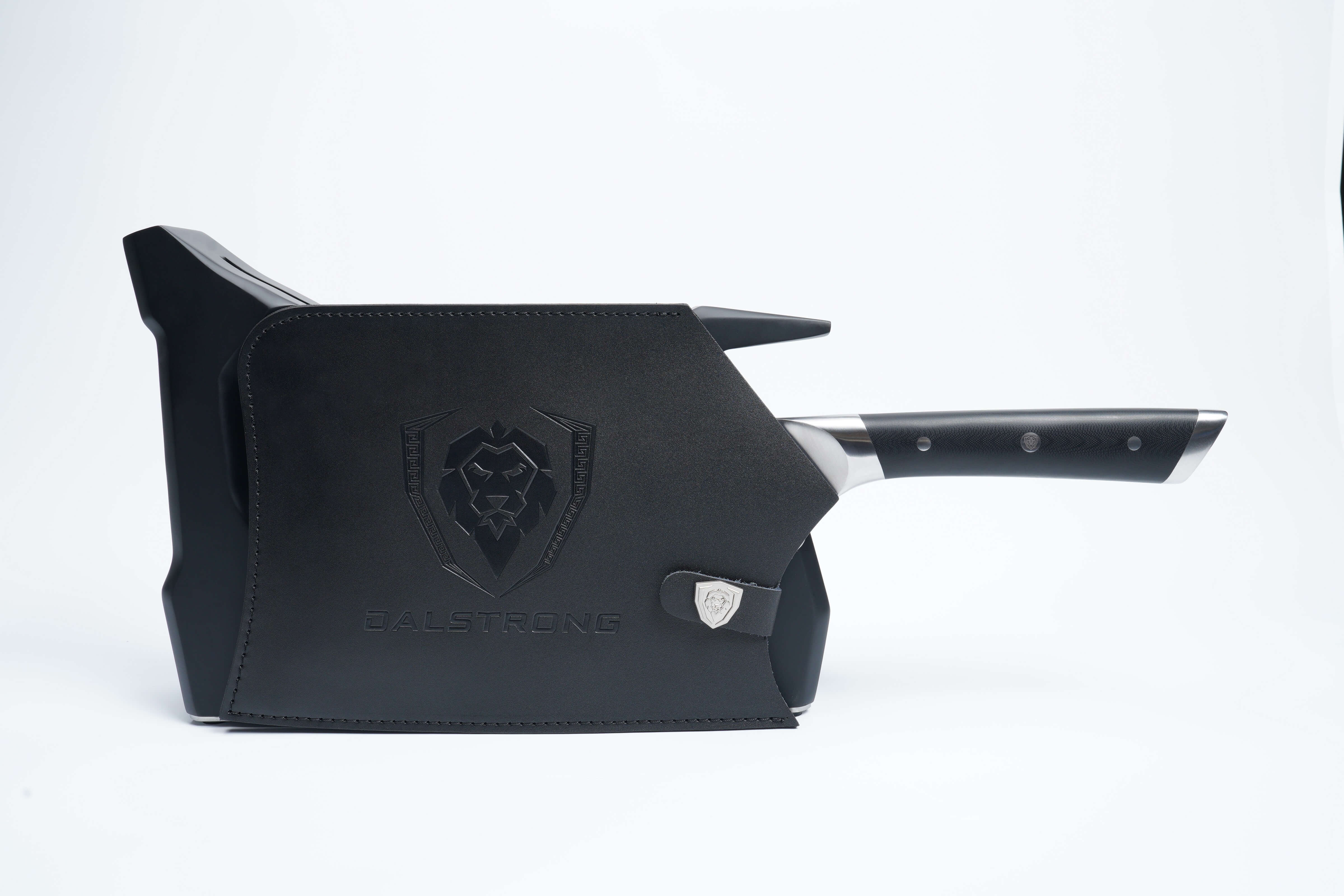 Obliterator XL Cleaver Knife | Rubberwood Stand | Gladiator Series R | Dalstrong © - Image 6