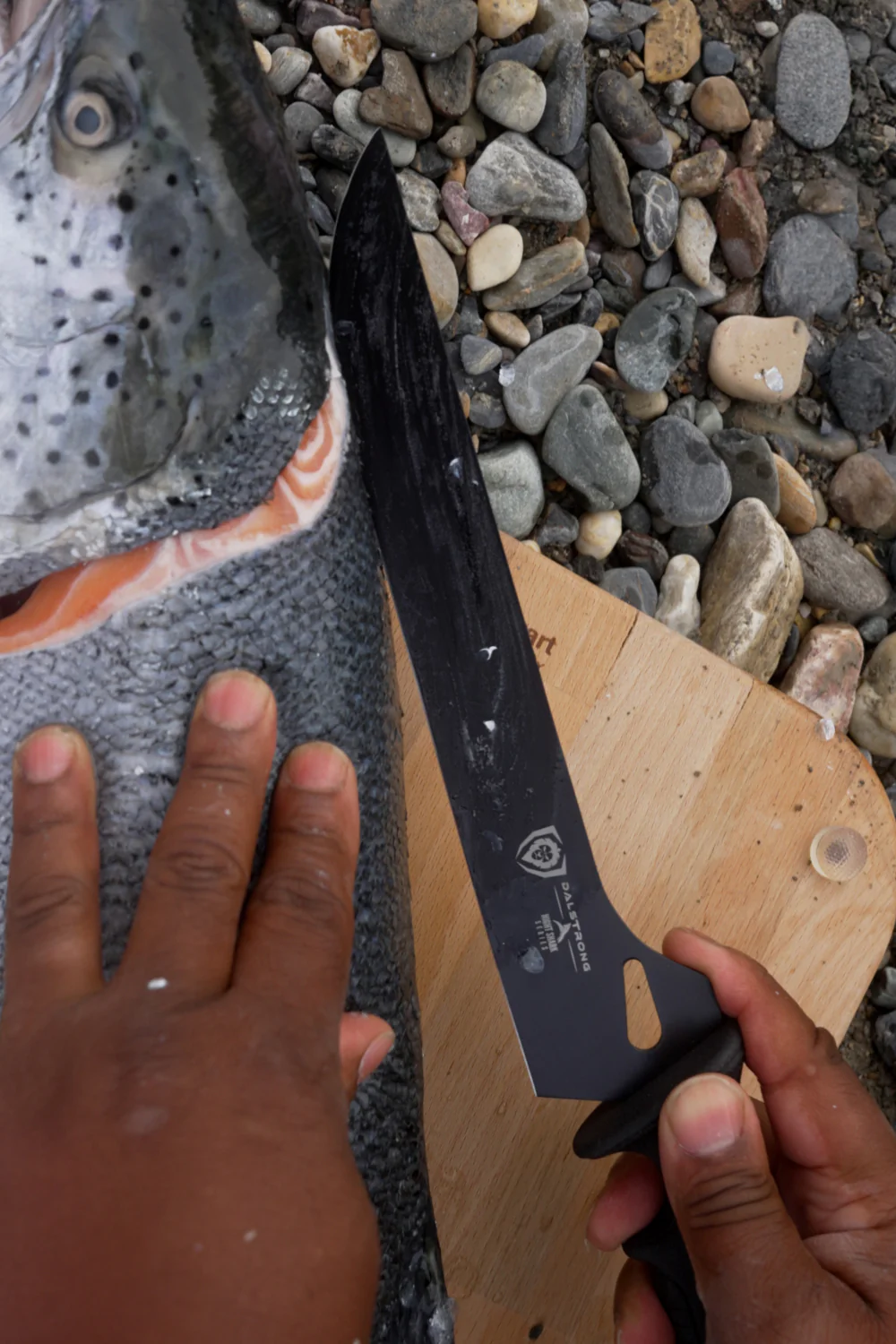 Offset Slicing & Carving Knife 10" | Night Shark Series | NSF Certified | Dalstrong © - Image 4
