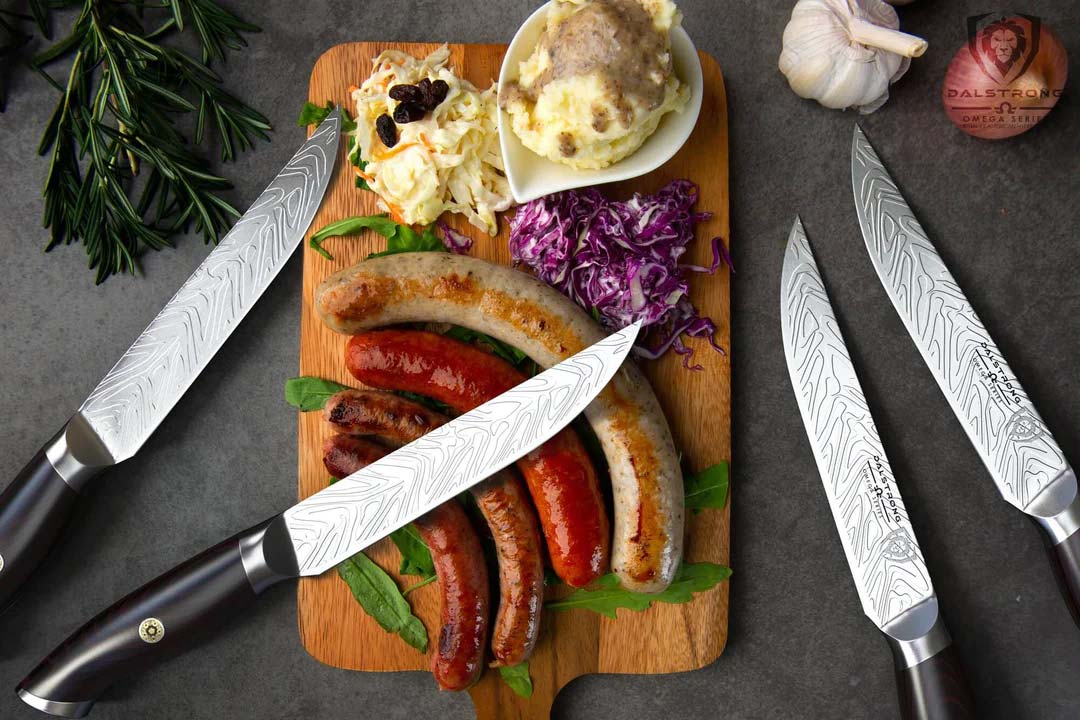 4-Piece Steak Knife Set 5.5" | Omega Series | Dalstrong © - Image 8