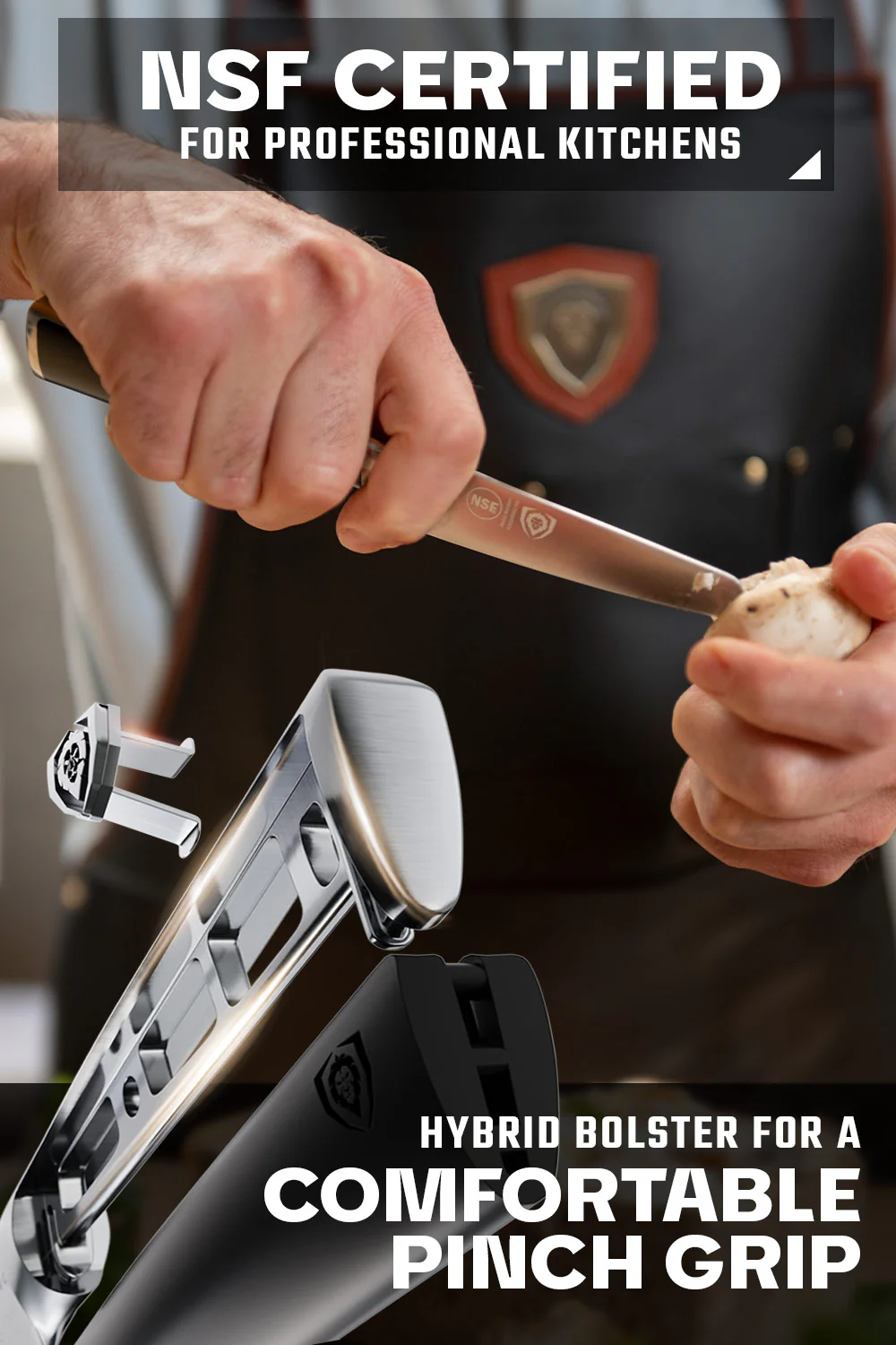 Paring Knife 3.5" | Vanquish Series | NSF Certified | Dalstrong © - Image 4