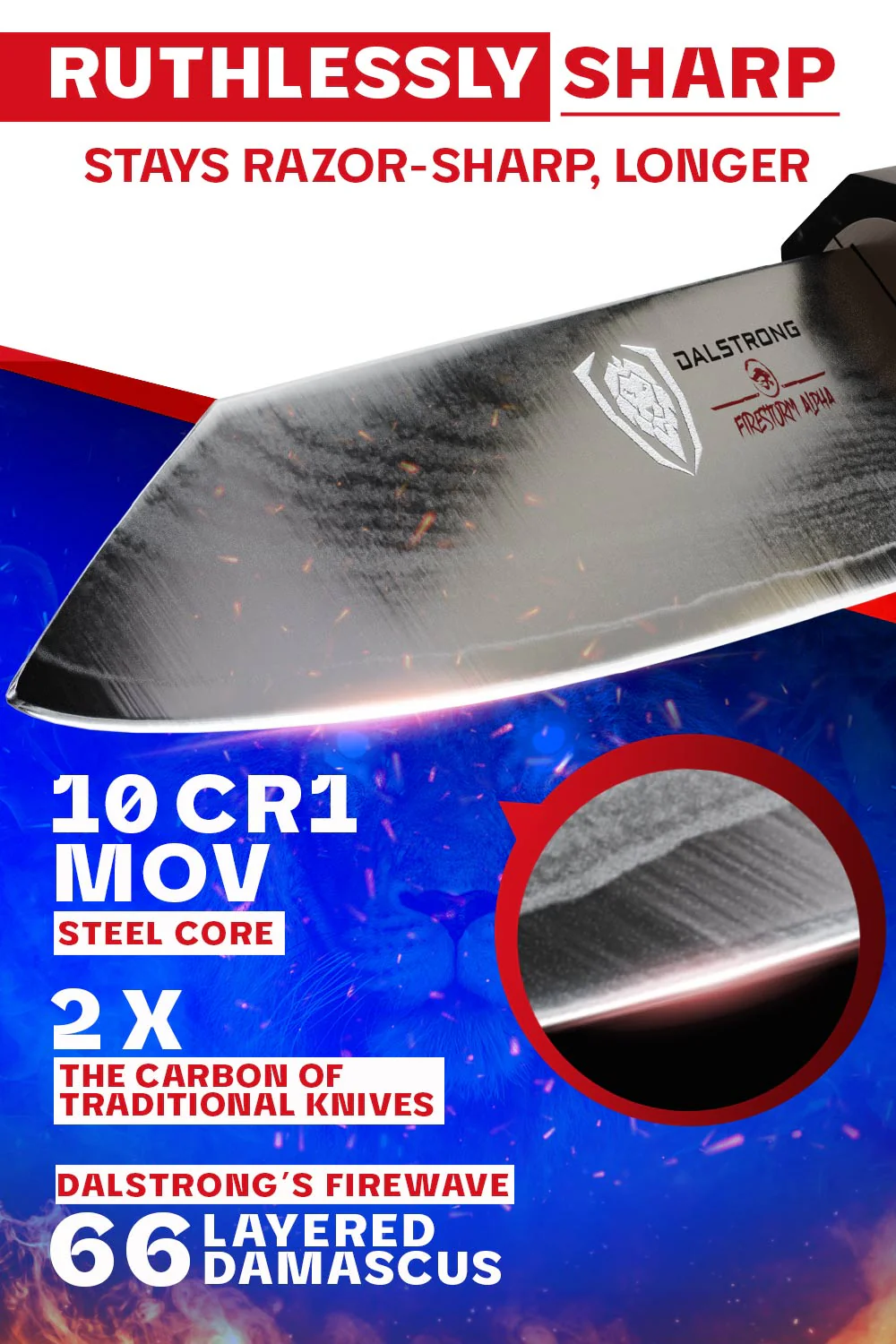 Paring Knife 3.75" | Firestorm Alpha Series | Dalstrong © - Image 2