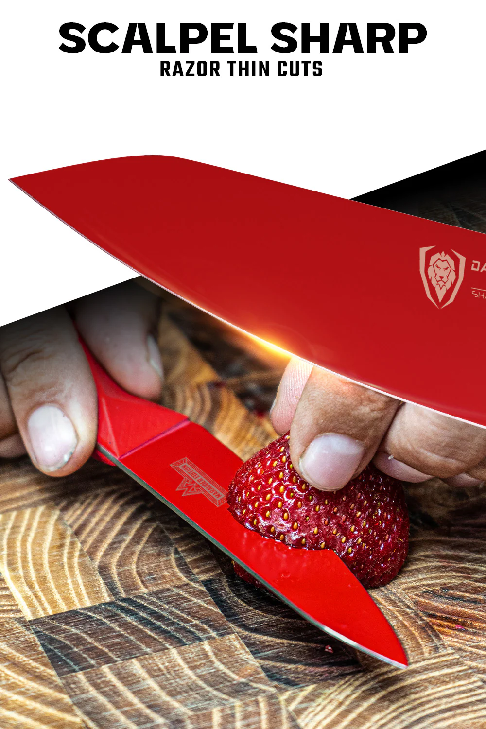 Paring Knife 3.75" | Shadow Black Series |  RED Edition | Dalstrong © - Image 2