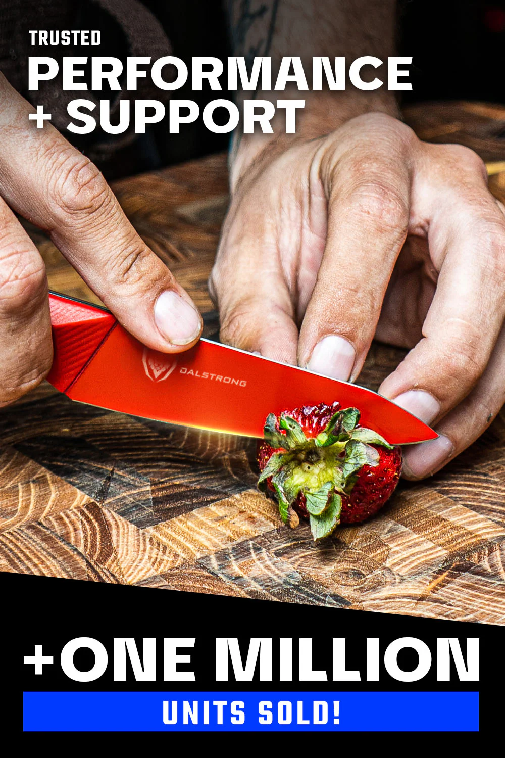 Paring Knife 3.75" | Shadow Black Series |  RED Edition | Dalstrong © - Image 6