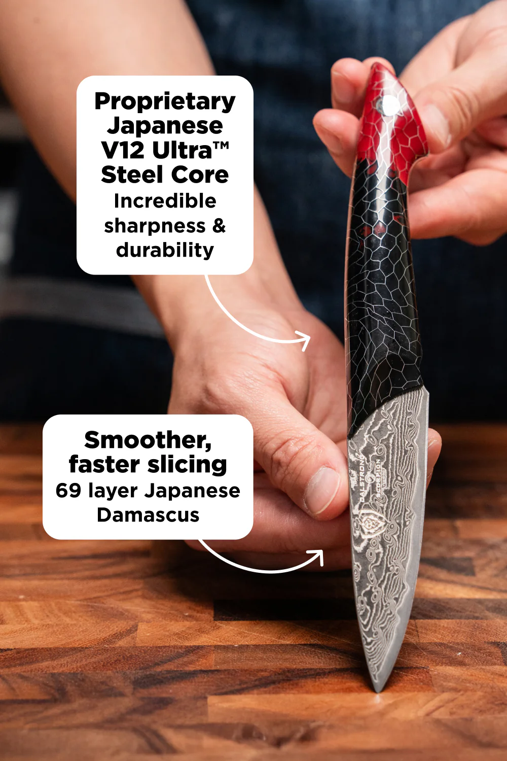 Paring Knife 4" | The Scorpion Series | Dalstrong © - Image 3