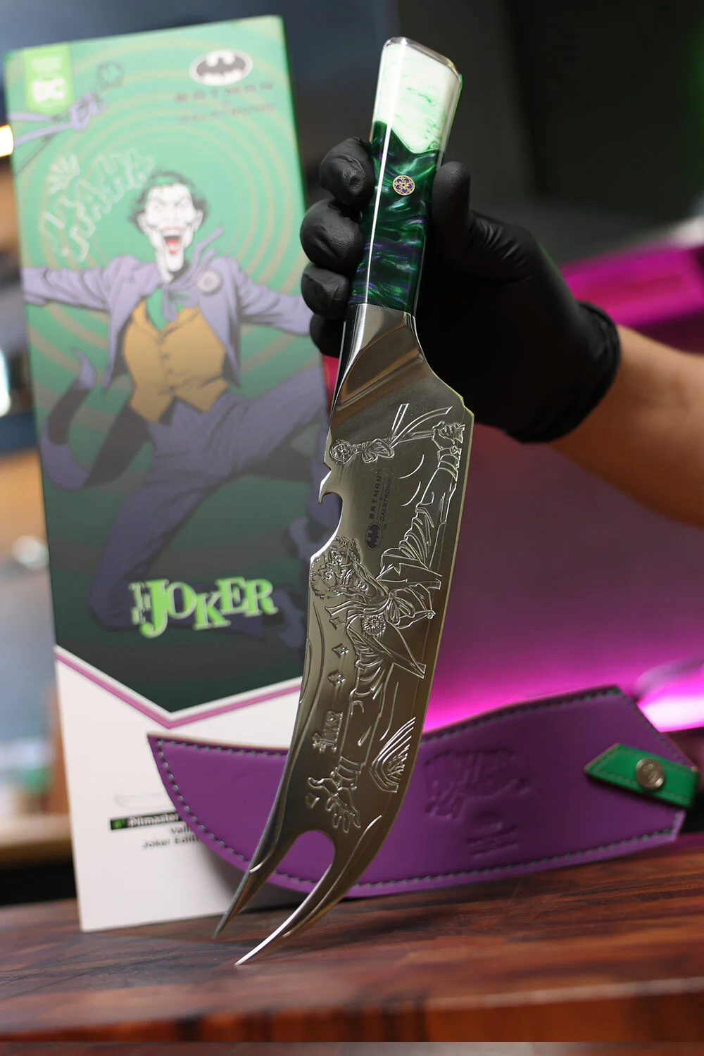 Pitmaster BBQ Knife 8" | THE JOKER™ Edition | Dalstrong © - Image 4