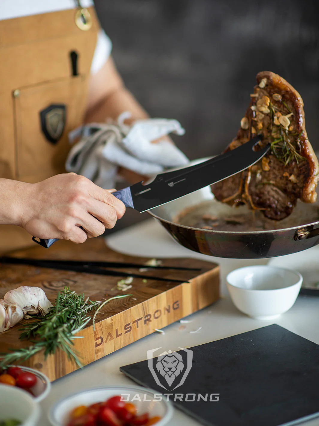 Pitmaster Knife 9" | Delta Wolf Series | Forked Tip & Bottle Opener | Dalstrong © - Image 8