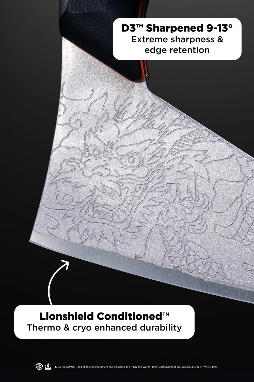 Pizza Knife 14" | MORTAL KOMBAT™ Edition | Dalstrong © - Image 10