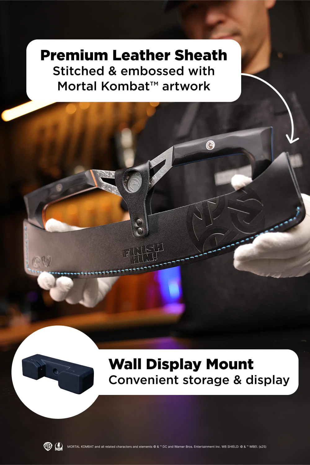 Pizza Knife 14" | MORTAL KOMBAT™ Edition | Dalstrong © - Image 4