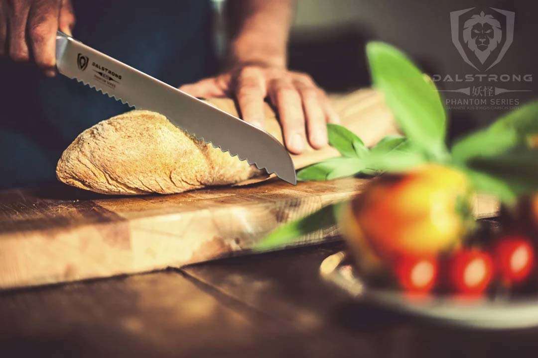 Serrated Bread Knife 9" | Phantom Series | Dalstrong © - Image 10