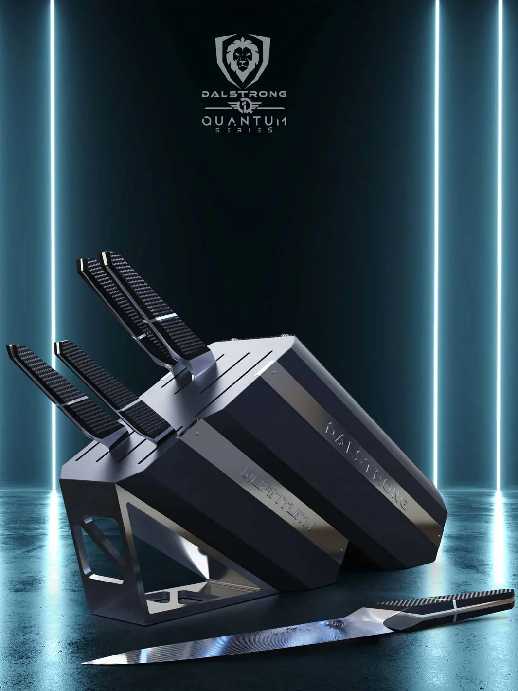 5-Piece Knife Block Set | Quantum 1 Series | Dalstrong © - Image 6
