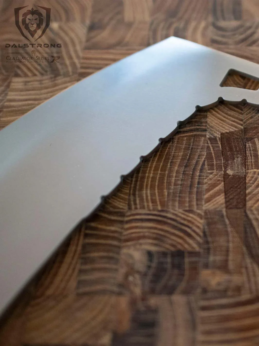 Rocking Cleaver Knife 12" | Gladiator Series | Limited Edition | NSF Certified | Dalstrong © - Image 11
