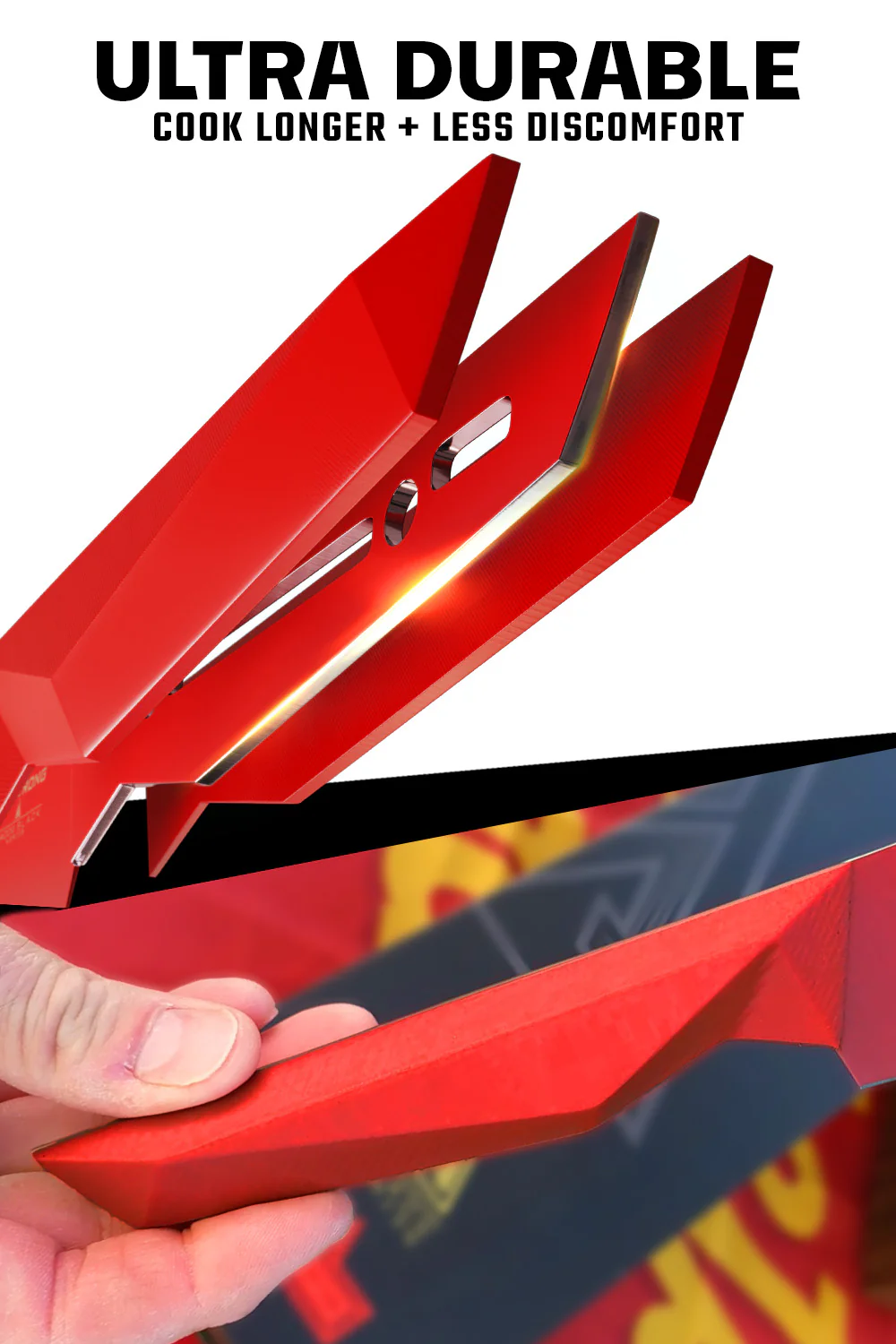 Santoku Knife 7" | Shadow Black Series | RED Edition | Dalstrong © - Image 3