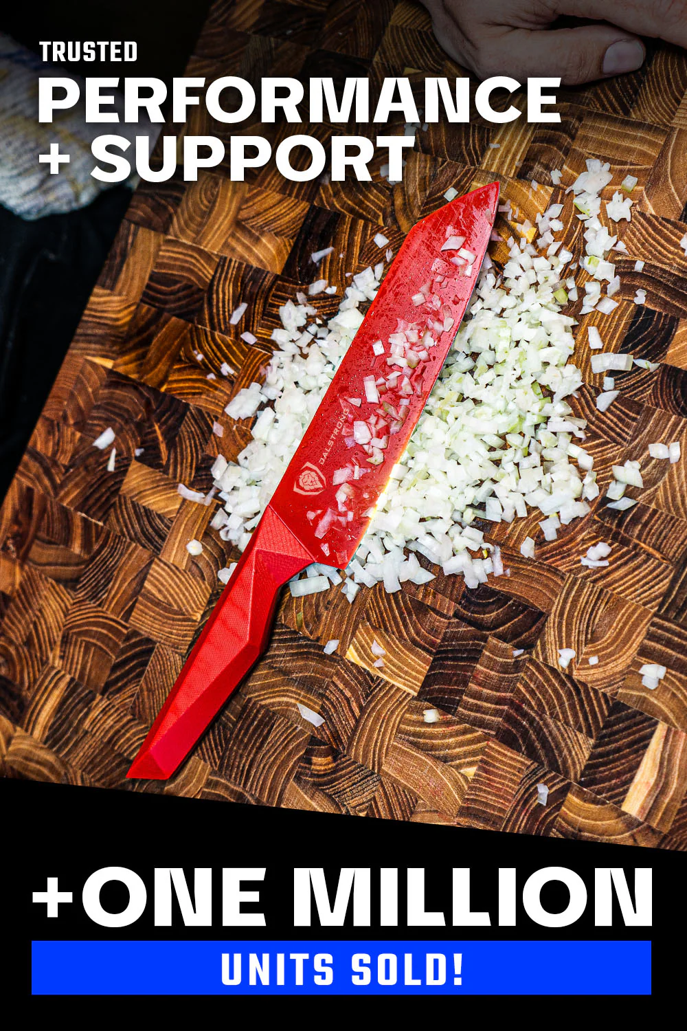 Santoku Knife 7" | Shadow Black Series | RED Edition | Dalstrong © - Image 6