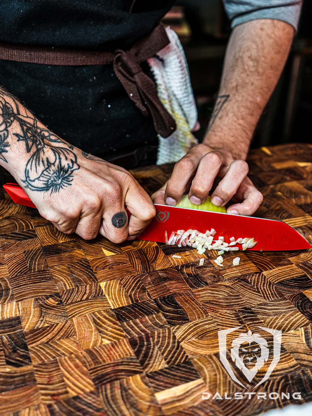 Santoku Knife 7" | Shadow Black Series | RED Edition | Dalstrong © - Image 8