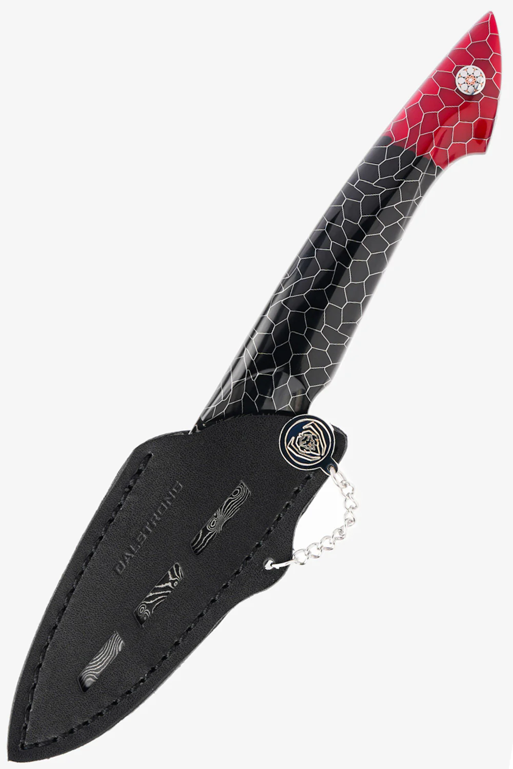 Scorpion Hellfire Bundle | 8" Chef's Knife + 4" Paring Knife + 11" Slicer Knife - Image 10