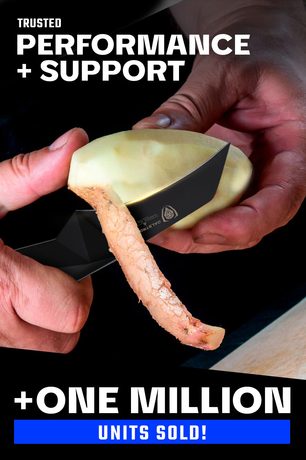 Bird's Beak Paring Knife 2.75" | Shadow Black Series | NSF Certified | Dalstrong © - Image 7
