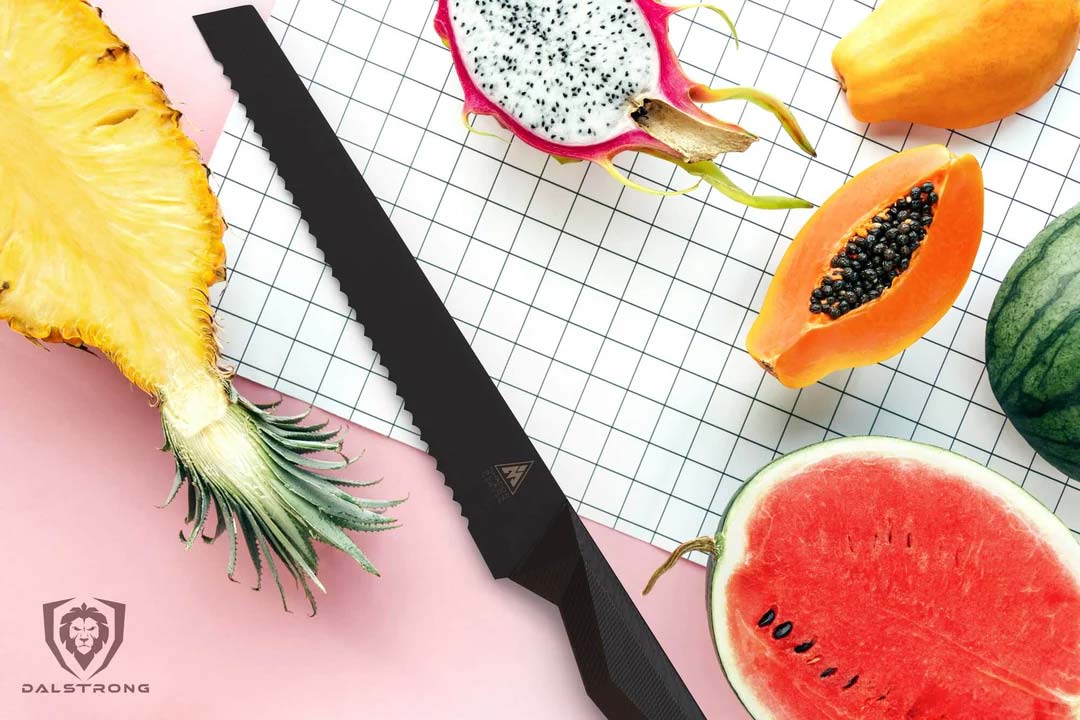Bread Knife 9" | Shadow Black Series | NSF Certified | Dalstrong © - Image 9
