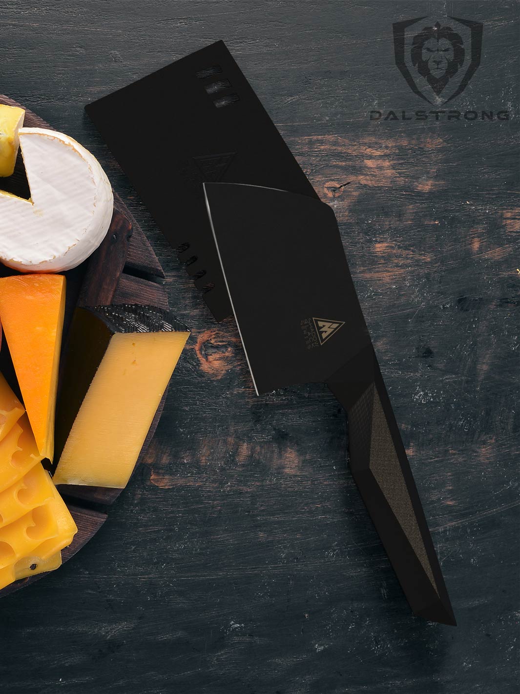 Cleaver Knife 4.5" | Shadow Black Series | NSF Certified | Dalstrong © - Image 9