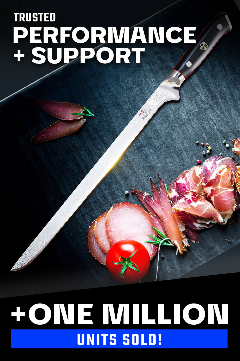 Spanish Style Meat & Ham Slicer 12" | Shogun Series | ELITE | Dalstrong © - Image 7
