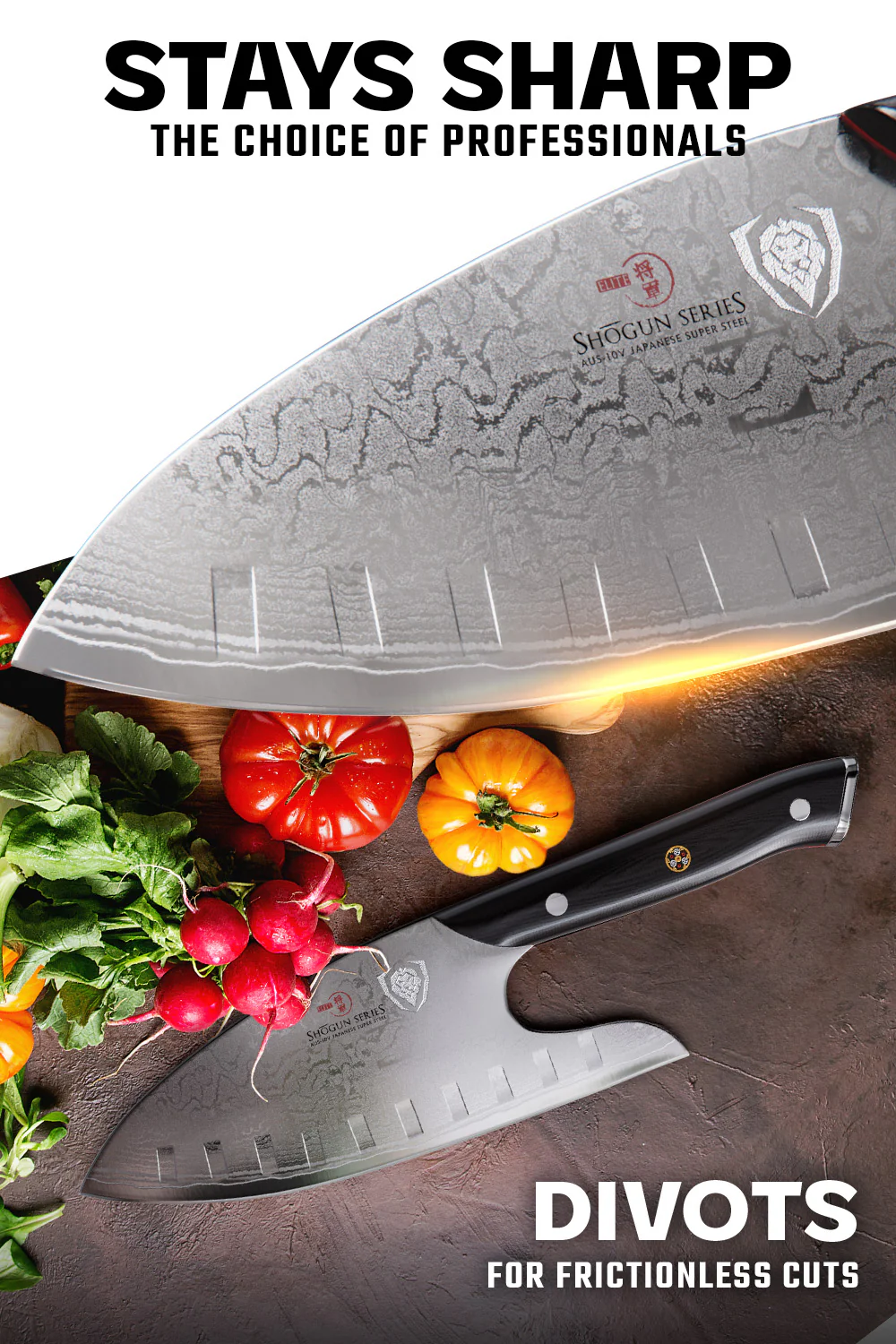 Guardian Chef's Knife 8" | Shogun Series | ELITE | Dalstrong © - Image 2