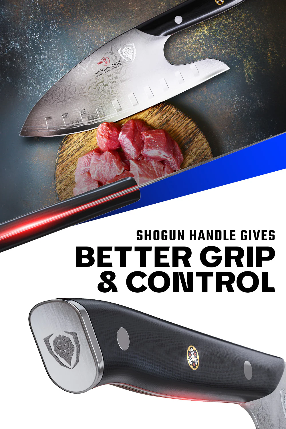 Guardian Chef's Knife 8" | Shogun Series | ELITE | Dalstrong © - Image 4