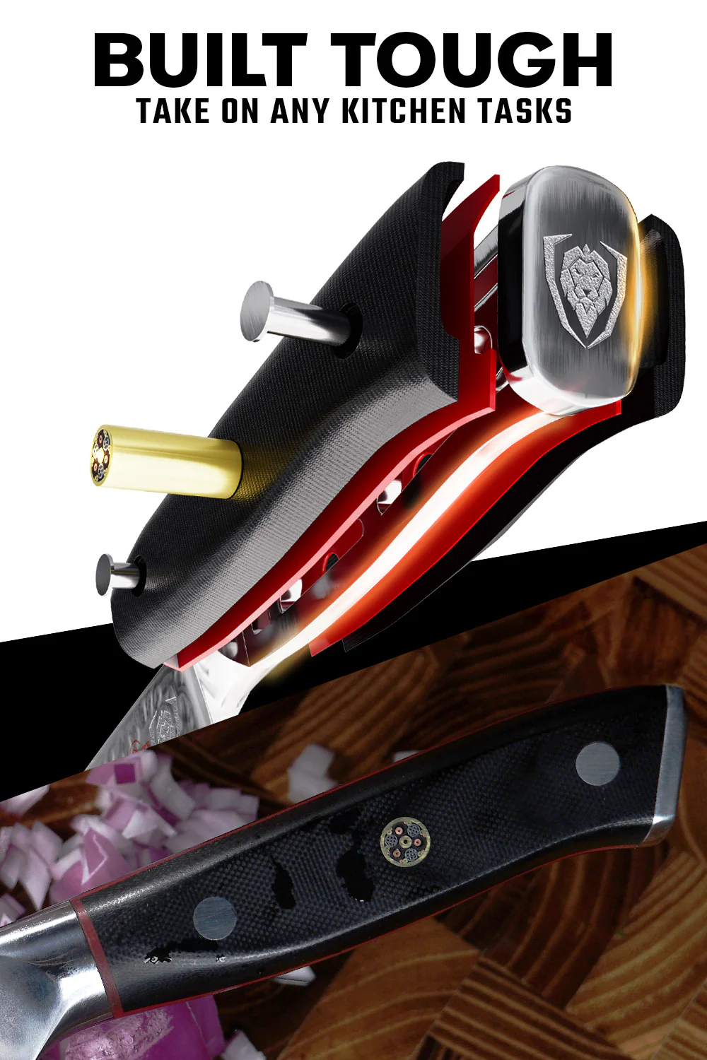 Meat Cleaver 9" | The Ravager | Shogun Series | ELITE | Dalstrong © - Image 4