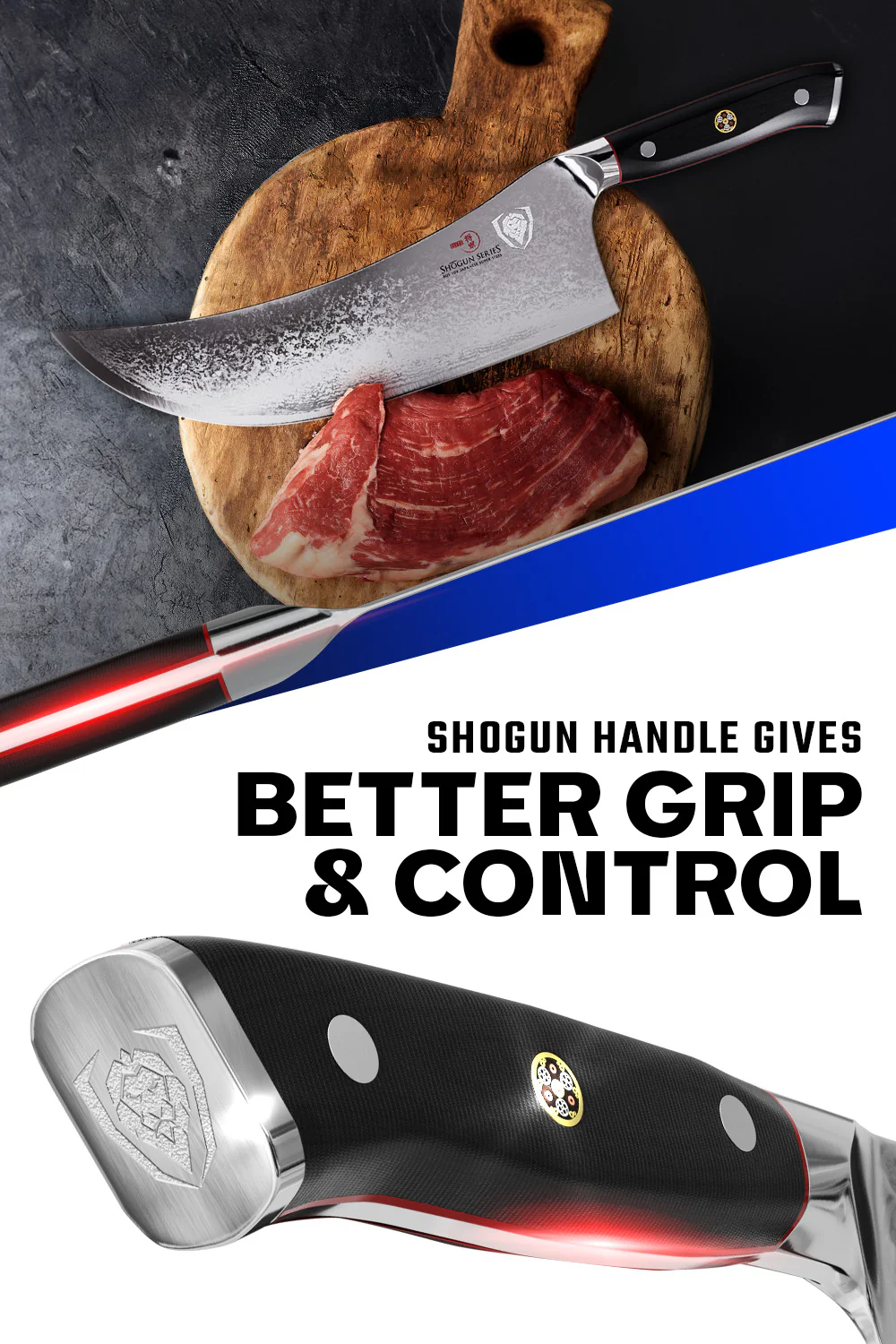 Meat Cleaver 9" | The Ravager | Shogun Series | ELITE | Dalstrong © - Image 5