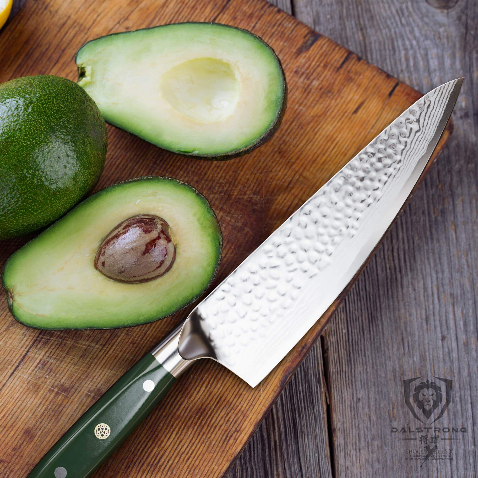Chef's Knife 8" | Army Green Handle | Shogun Series | X | Dalstrong © - Image 4