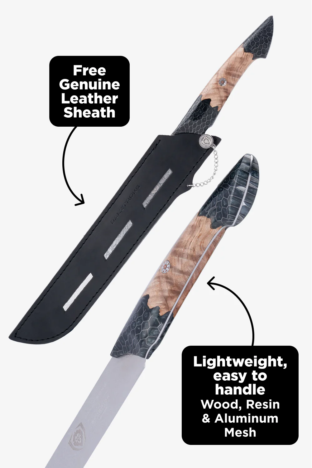 Slicer Knife 11" | The Scorpion Series | Venom Edition | Dalstrong © - Image 8