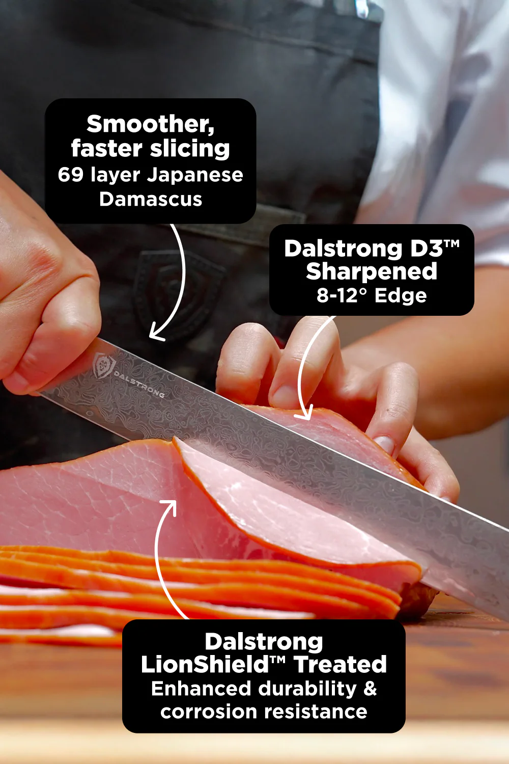 Slicer Knife 11" | The Scorpion Series | Venom Edition | Dalstrong © - Image 9
