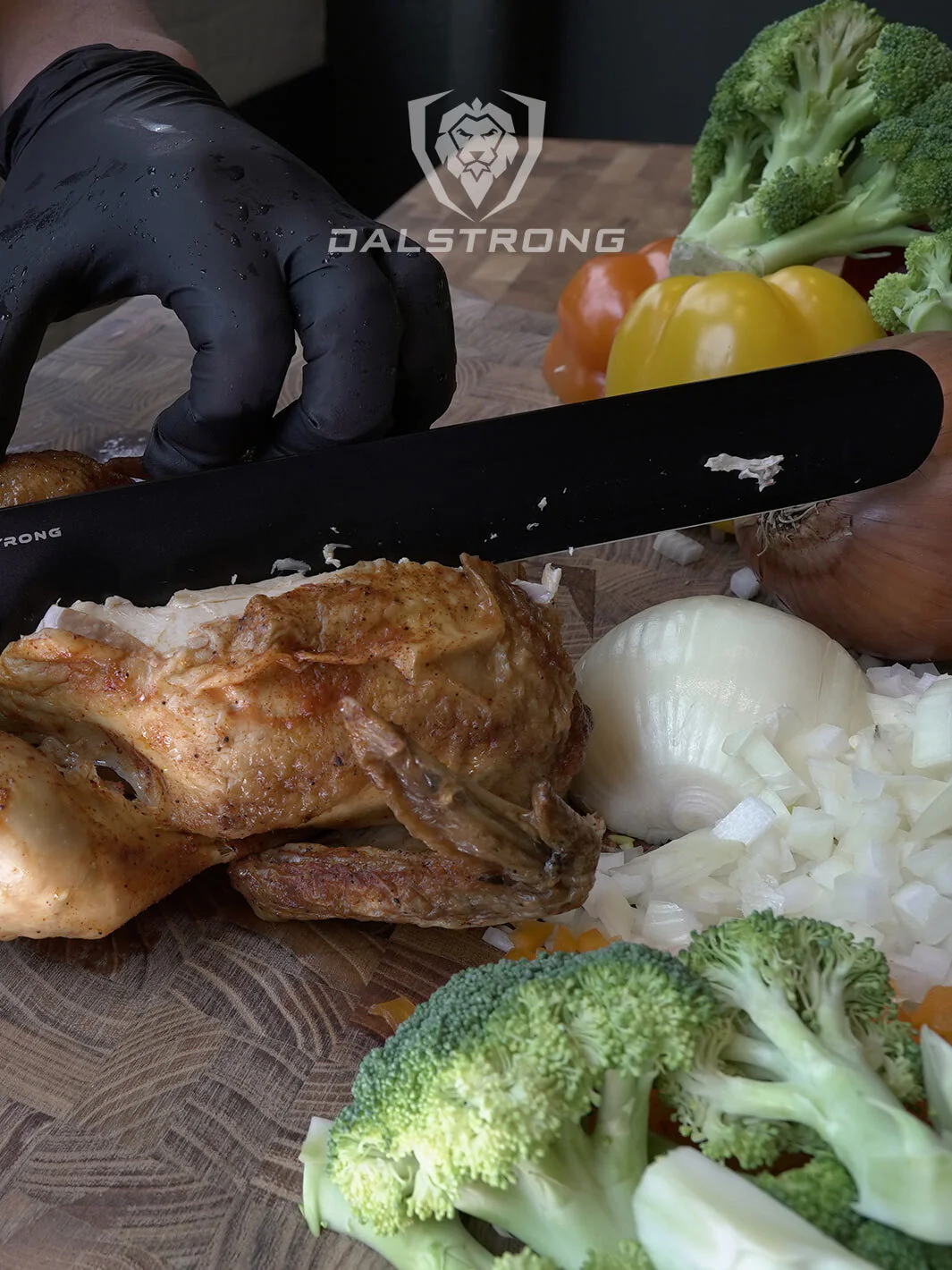 Slicing & Carving Knife 12" | Night Shark Series | NSF Certified | Dalstrong © - Image 4