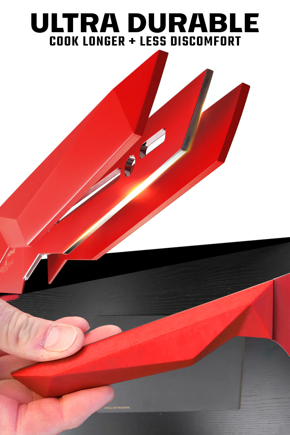 Slicing & Carving Knife 12" | Shadow Black Series | RED Edition | Dalstrong © - Image 3