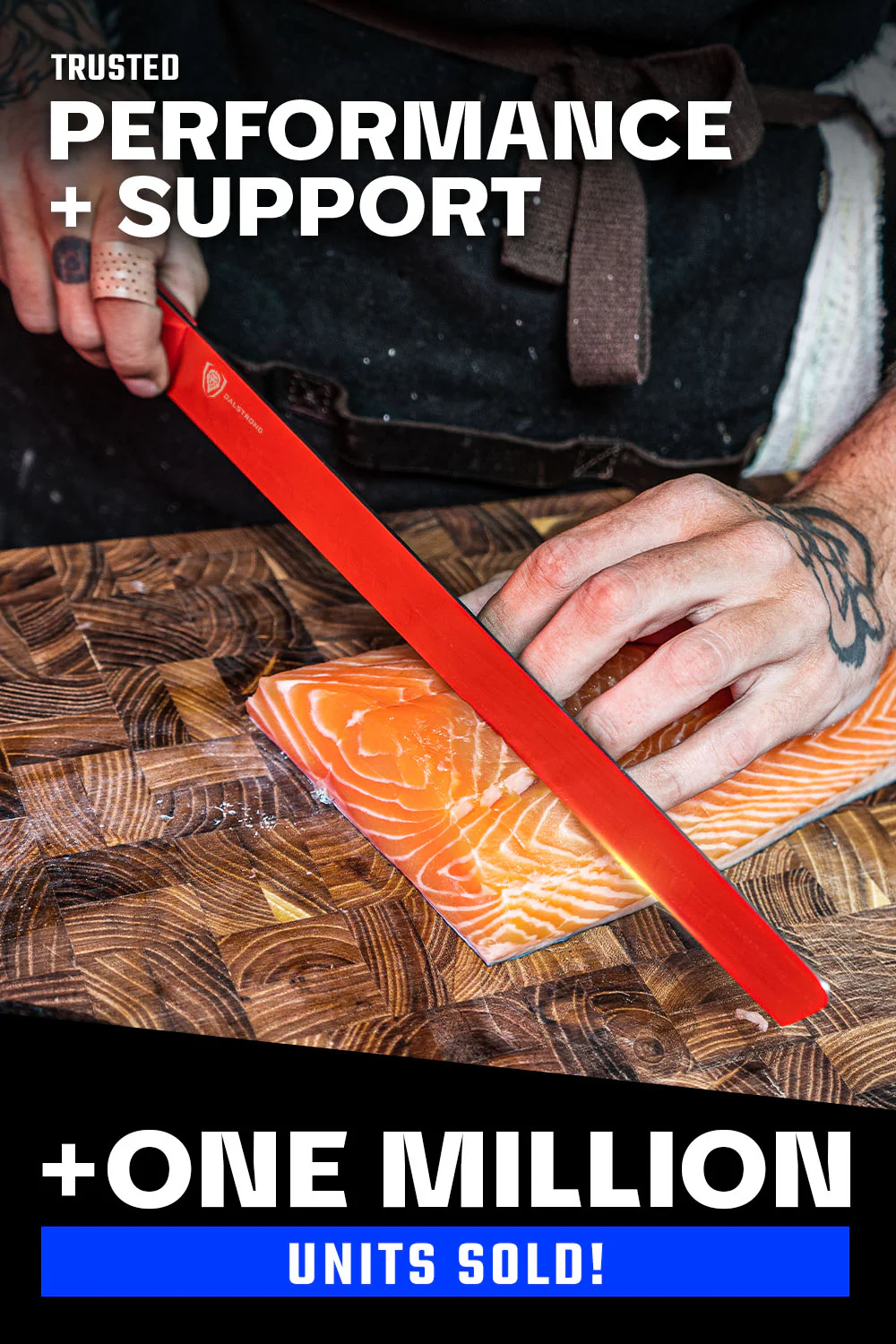 Slicing & Carving Knife 12" | Shadow Black Series | RED Edition | Dalstrong © - Image 6