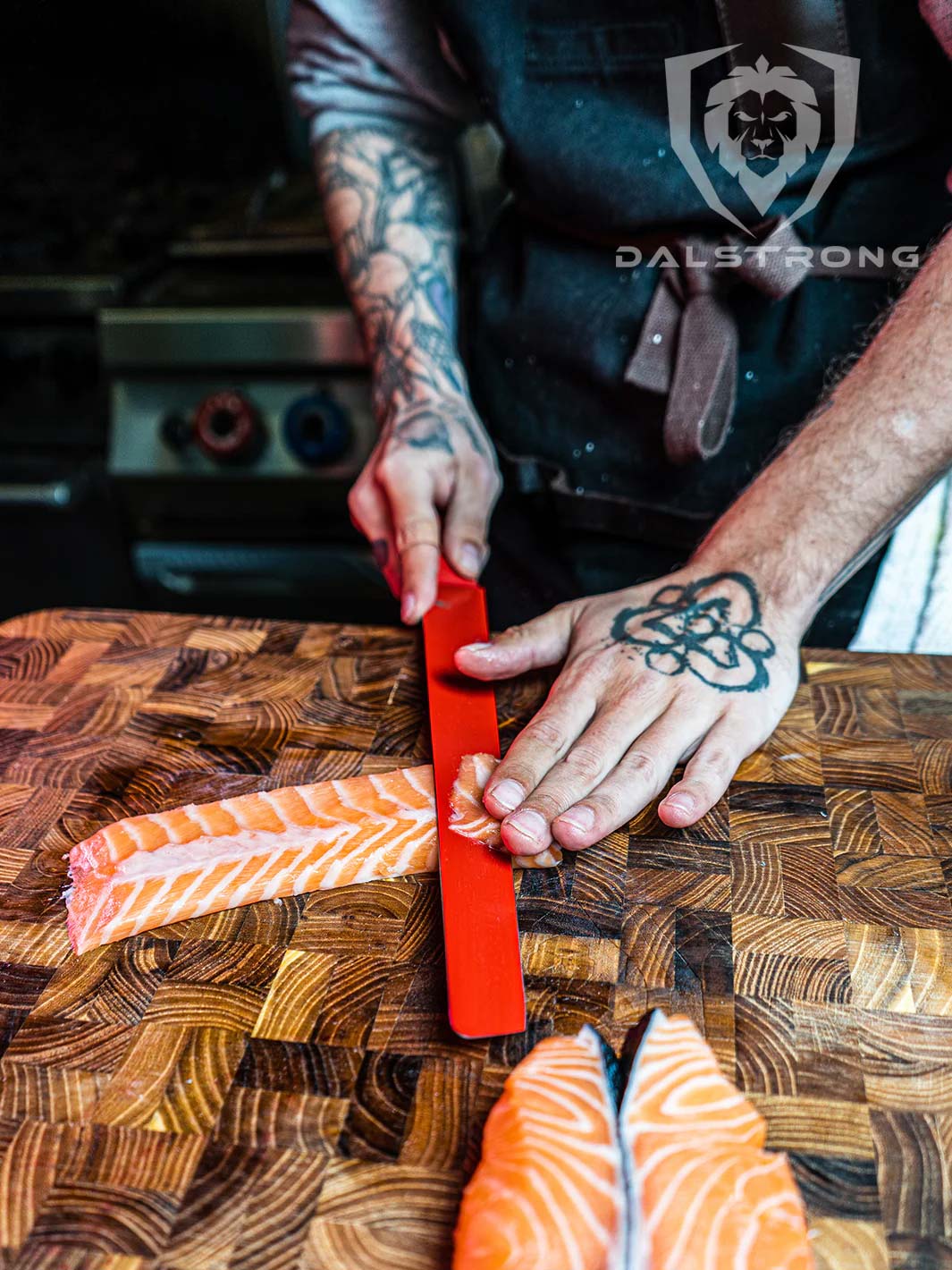 Slicing & Carving Knife 12" | Shadow Black Series | RED Edition | Dalstrong © - Image 7