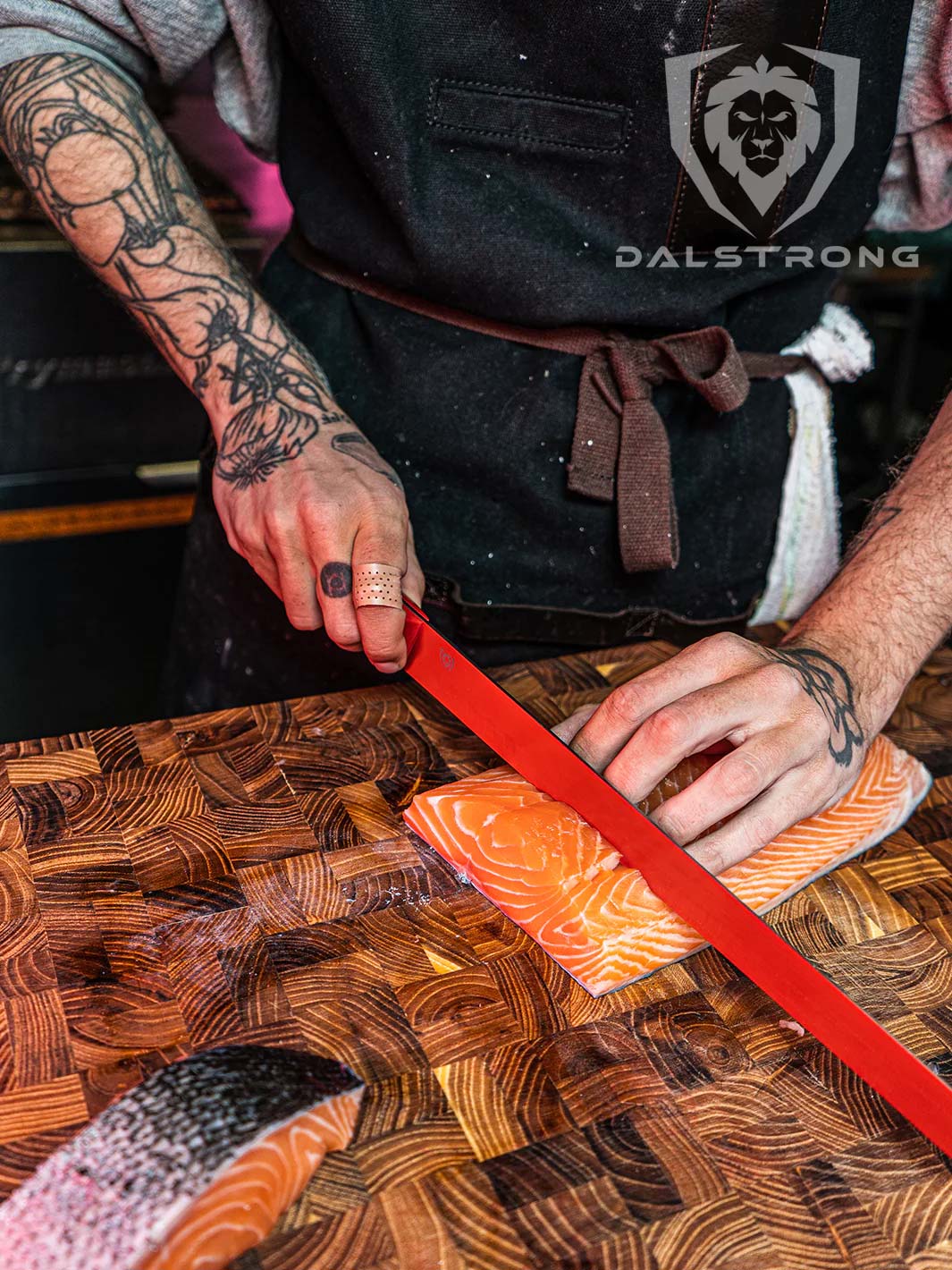 Slicing & Carving Knife 12" | Shadow Black Series | RED Edition | Dalstrong © - Image 8
