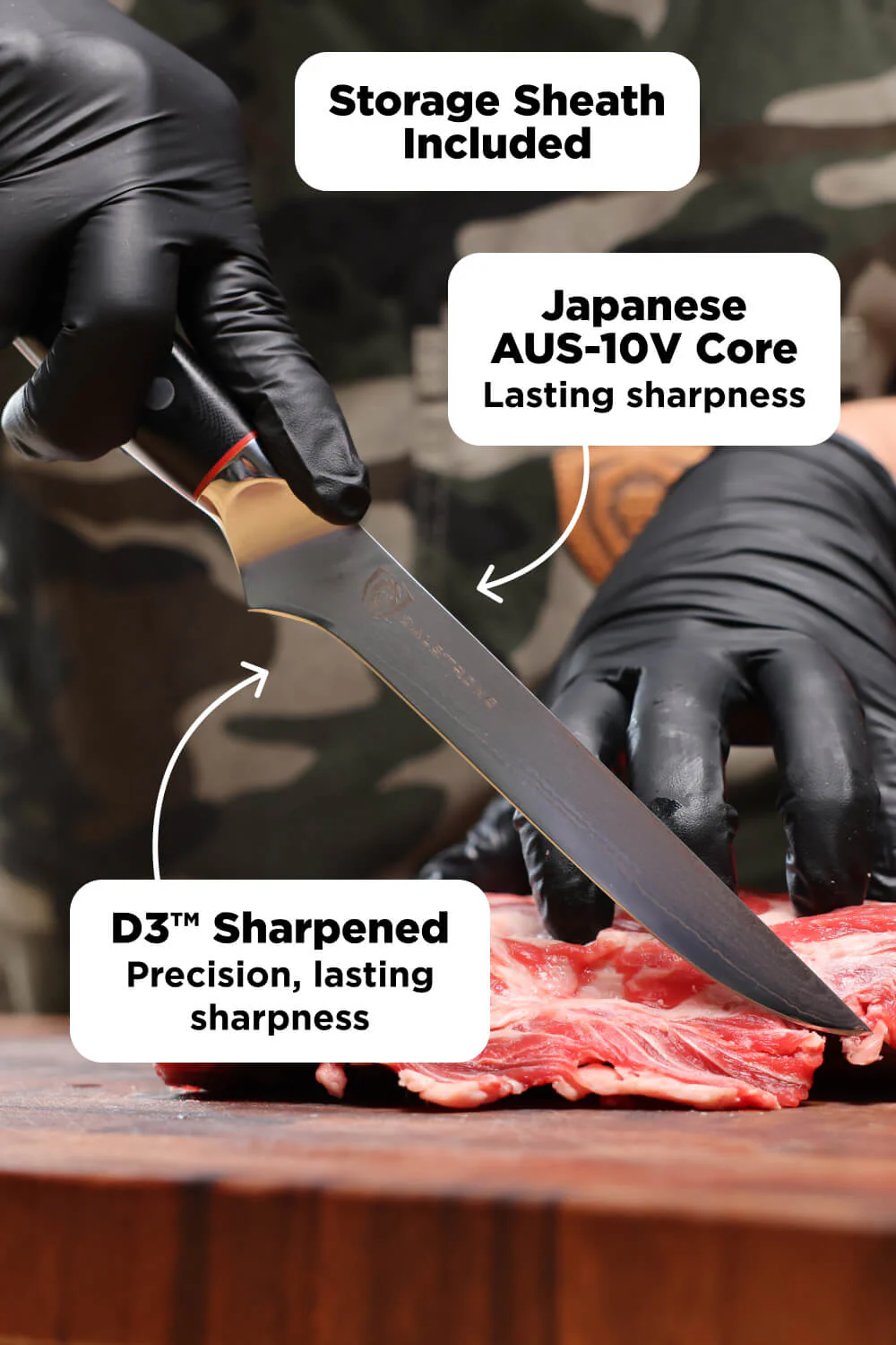 Slicing Knife 12" + Boning Knife 6" | Shogun Series | Elite - Image 5