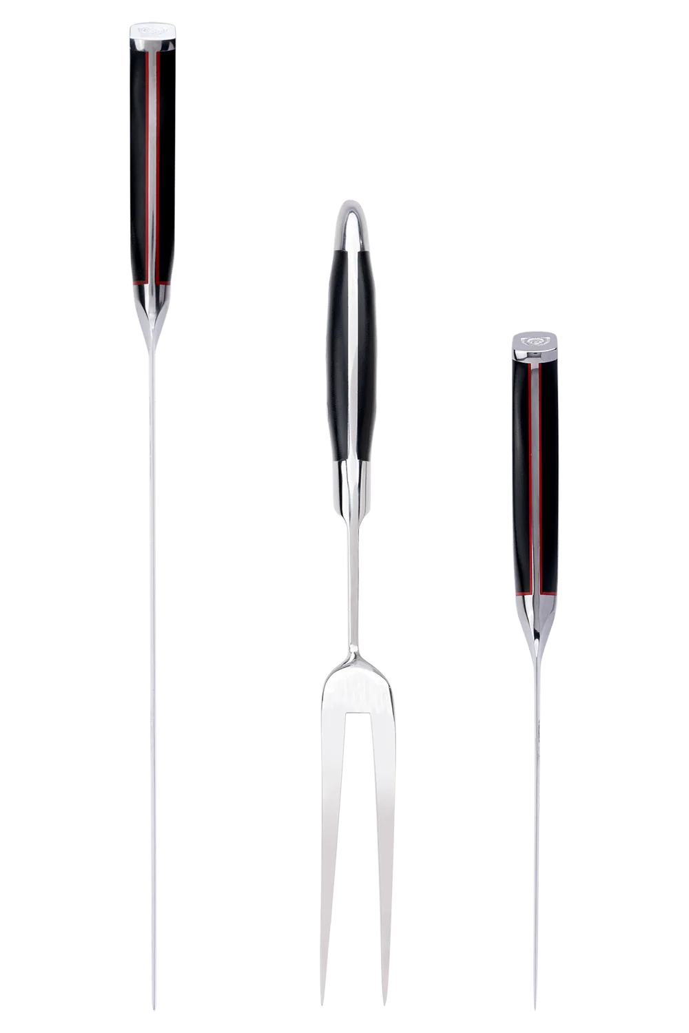 Slicing Knife 12" + Fillet Knife 6" + Meat Fork | Shogun Series | Elite - Image 3