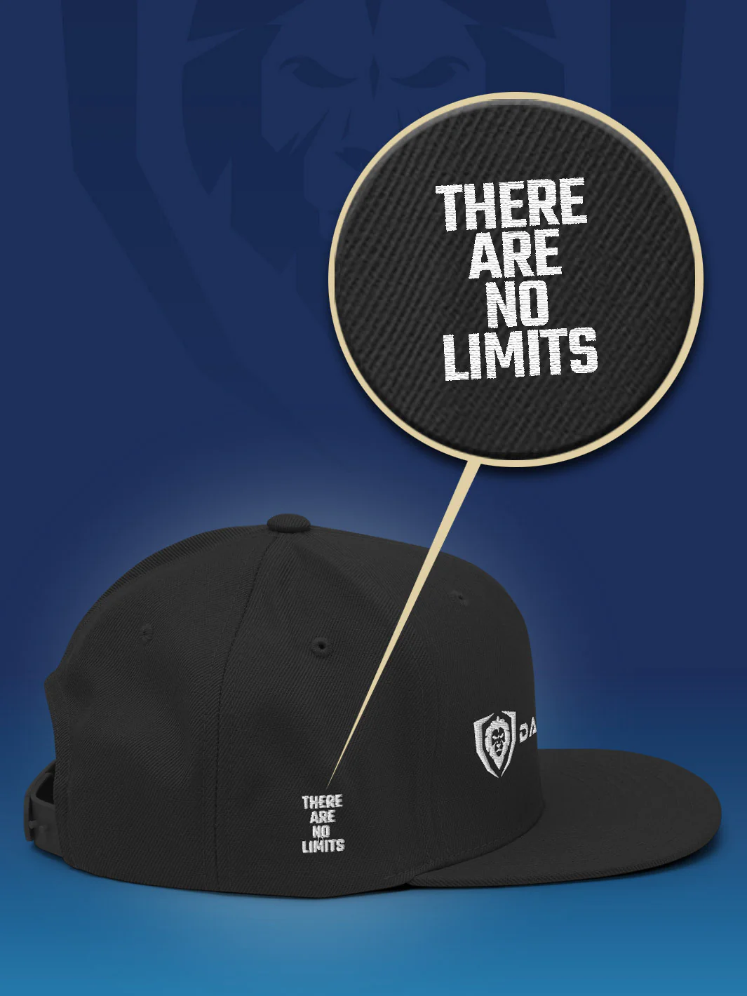Make It Snappy Snapback Hat - Classic Logo | Apparel | Dalstrong © - Image 2