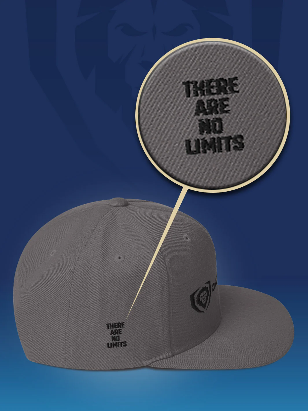Make It Snappy Snapback Hat - Classic Logo | Apparel | Dalstrong © - Image 2