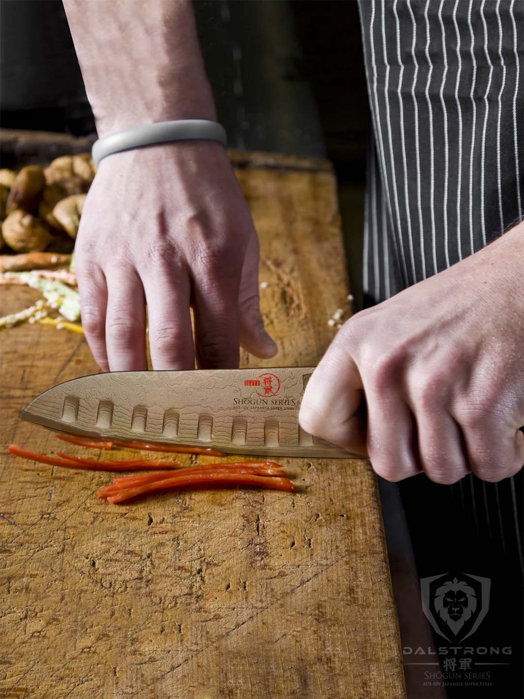Santoku Knife 7" | Shogun Series | ELITE | Dalstrong © - Image 8
