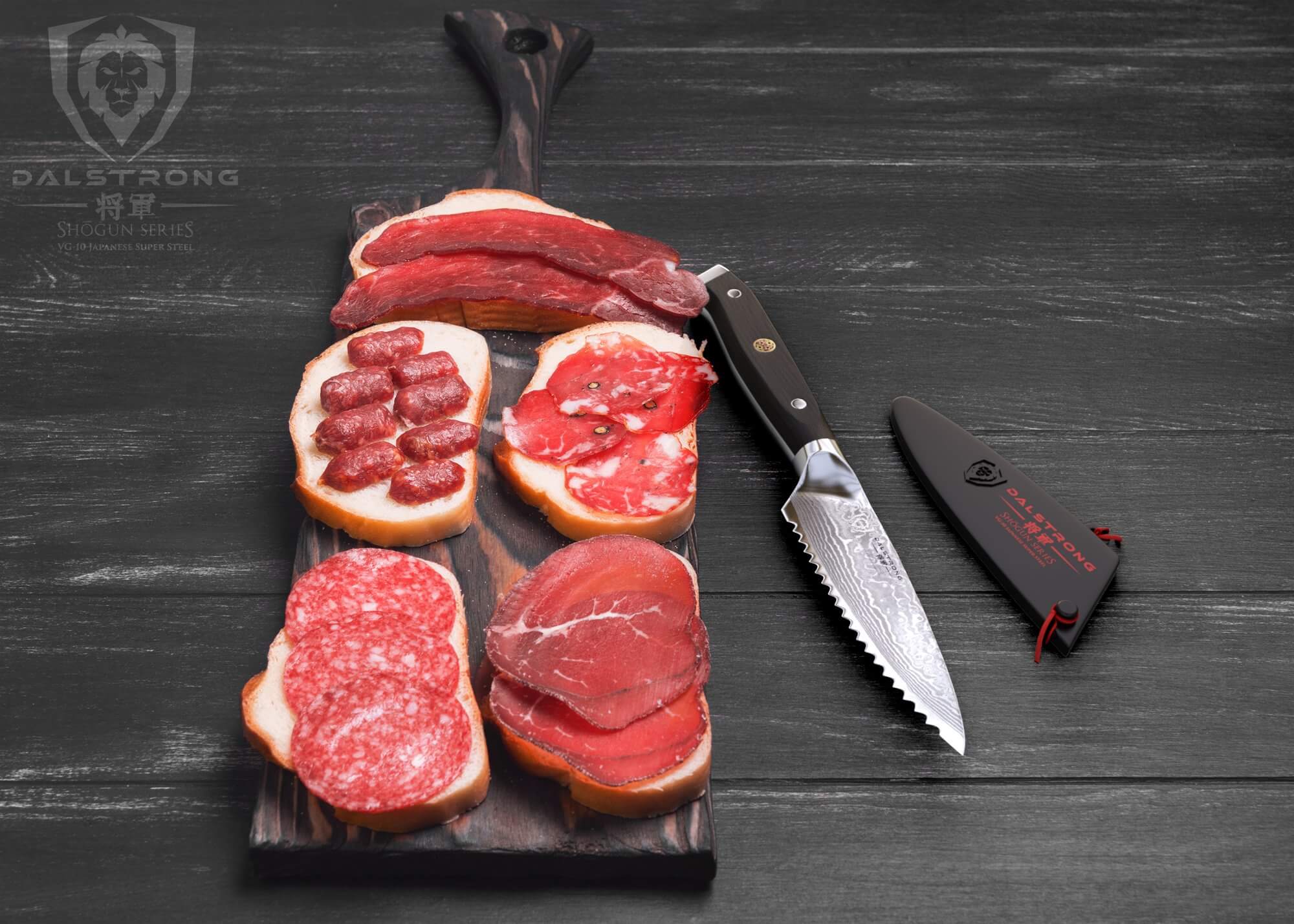 Serrated Paring Knife 3.5" | Shogun Series | ELITE | Dalstrong © - Image 8