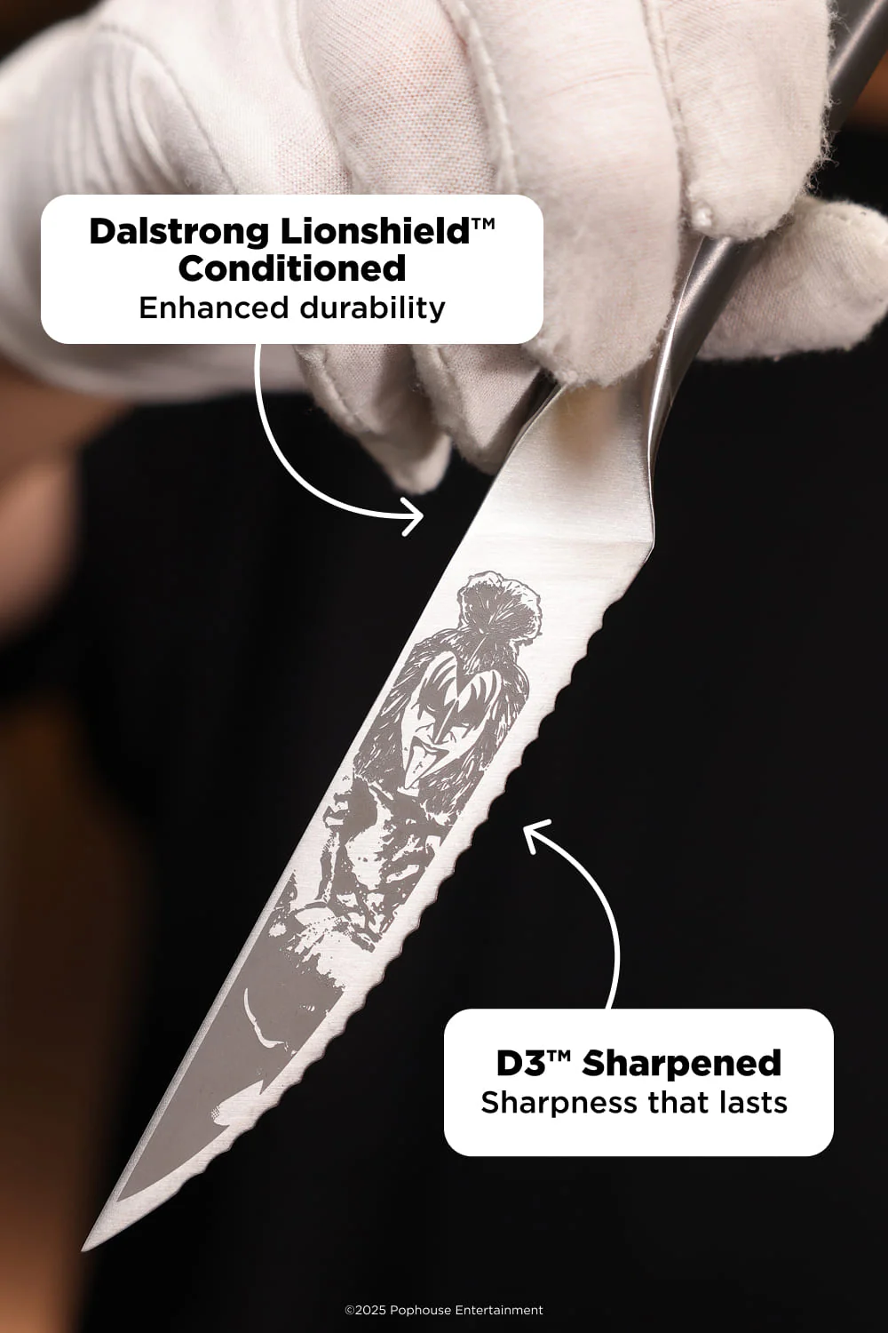 4 Piece Steak Knife Set | KISS™ x Dalstrong Collection | Dalstrong © - Image 9