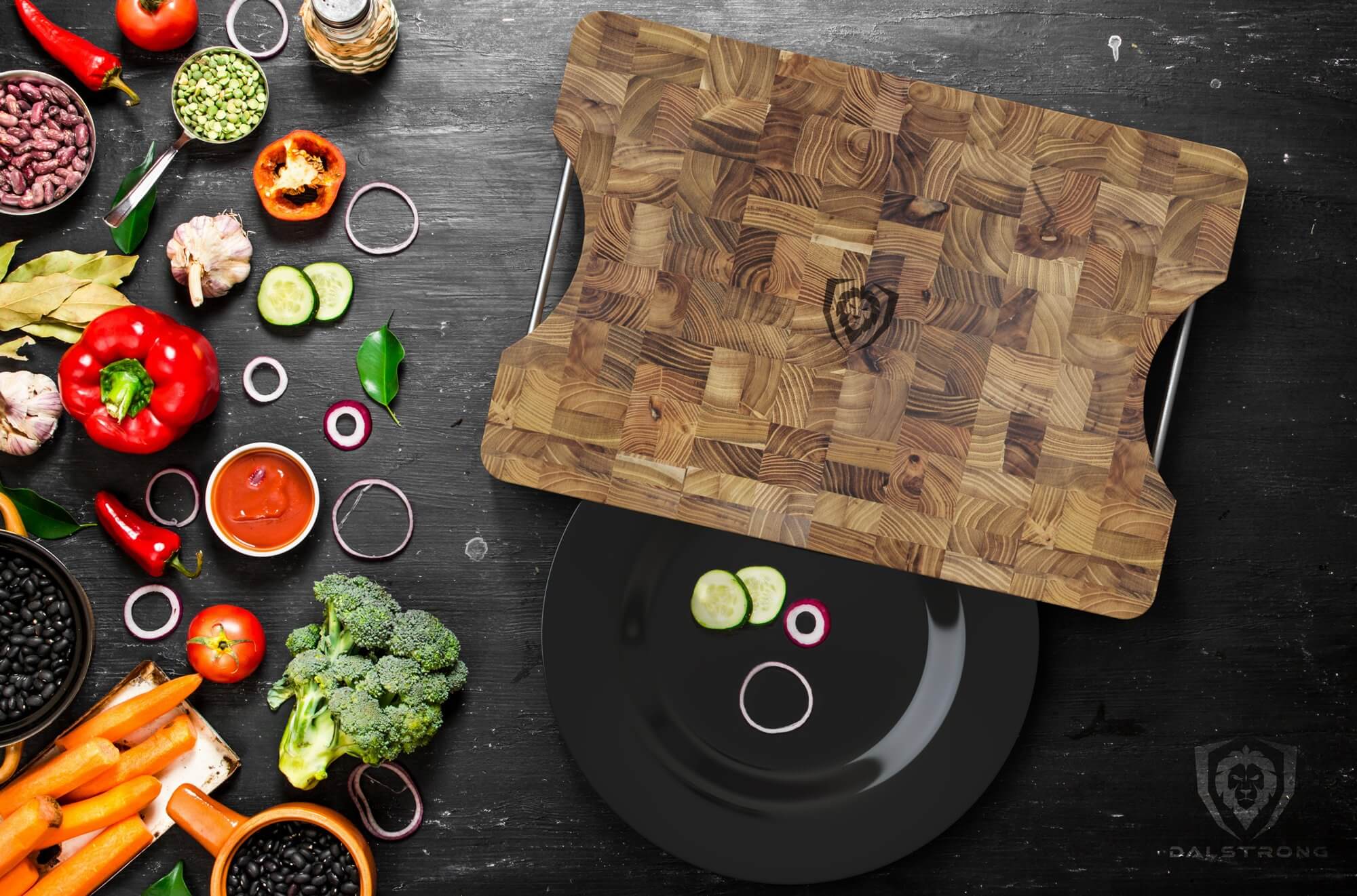 Lionswood Teak Cutting Board | Medium Size | Dalstrong © - Image 3